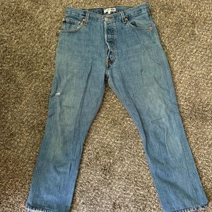Re/Done Levi’s straight leg jeans
